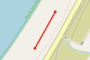 Map showing Crosscanonby