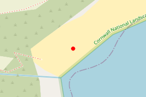 Map showing Pendower