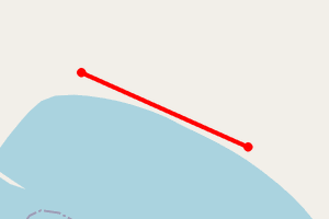 Map showing Odie West