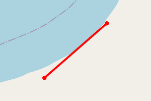 Map showing Mill Bay South