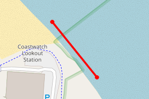 Map showing Cleethorpes