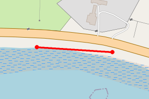 Map showing Uskentuie - Black Rock