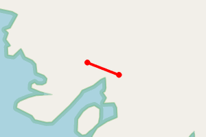 Map showing Tanera Mor - SE Cove