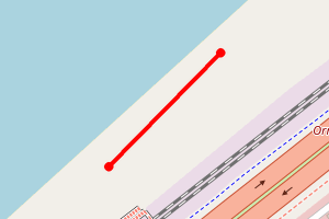 Map showing Dwygyfylchi