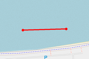 Map showing Coatham Sands Majuba Carpark