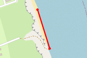 Map showing Haven Hornsea Beach