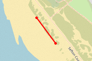 Map showing Crosby