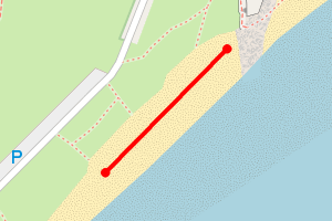 Map showing Pathead Sands