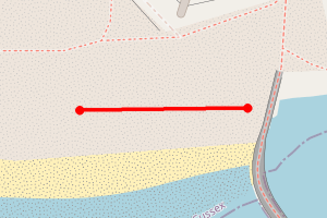 Map showing Shoreham Beach