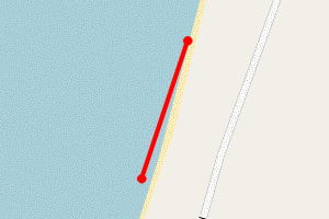 Map showing Westward Ho! Section 8