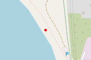 Map showing Stoke Bay, Hayling Island