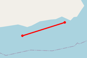 Map showing Kerrytonlia shore 5
