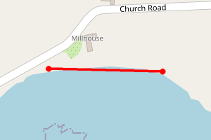 Map showing Bow Bay Flotta