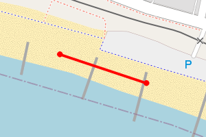 Map showing Eastoke Corner 2