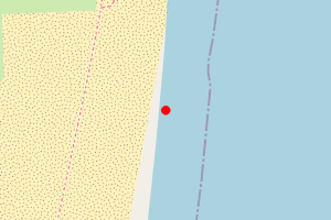 Map showing Kingsdown