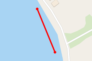 Map showing Arnisdale Bay