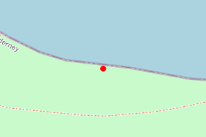 Map showing Braye