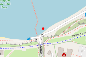 Map showing Walpole