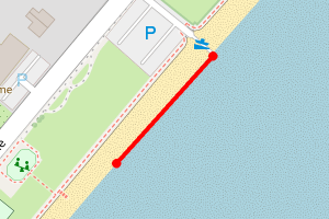 Map showing Leven