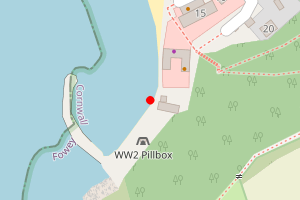 Map showing Polkerris