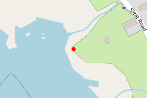 Map showing Port Na Long