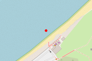 Map showing Sennen Cove