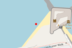 Map showing New Brighton