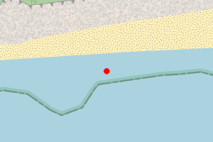 Map showing Branscombe (East)