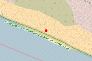 Map showing Worbarrow