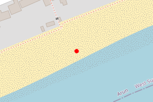 Map showing West Bognor