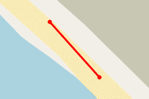 Map showing Irvine