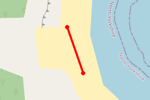 Map showing Cornelian Bay