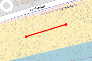 Map showing Southsea and Eastney