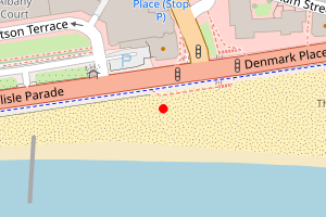 Map showing Pelham