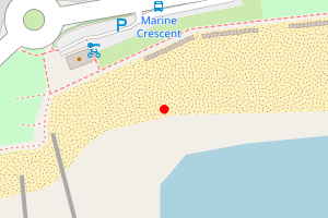 Map showing Goring-by-Sea