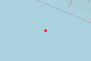Map showing Cakeham Manor (eastern End)