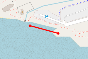 Map showing Llantwit Major