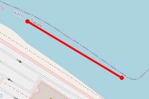 Map showing Sheerness