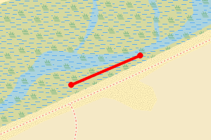 Map showing Presthaven
