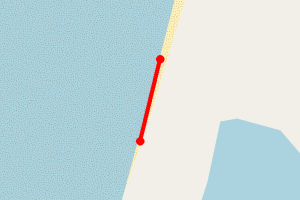 Map showing Northam Burrows section 5