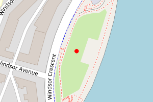 Map showing Browns Bay (England)