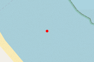 Map showing Low Newton (Newton Haven)