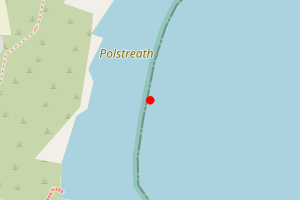 Map showing Polstreath