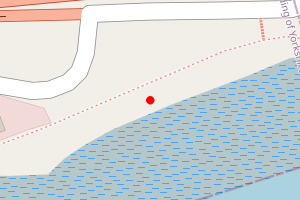 Map showing River Humber Foreshore