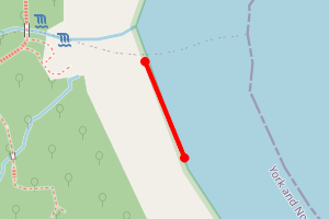 Map showing Hayburn Wyke