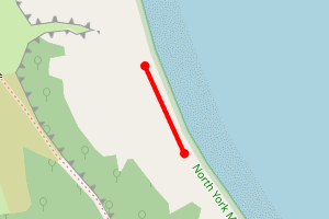 Map showing Robin Hood's Bay