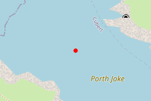 Map showing Polly Joke