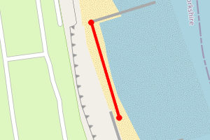 Map showing Hornsea