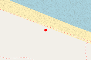 Map showing Bamburgh (Picnic Bay)