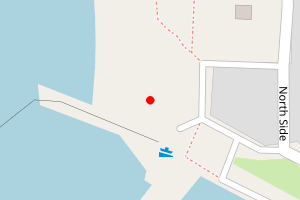 Map showing Harrington North
